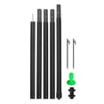 thumbnail image 2 of JINGT Carbon Fiber Tarp Poles Camping Canopy Shelter Awning Tent Poles Adjustable Rod 2.5 meters, 2 of 8
