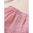 thumbnail image 6 of YASUTNKS Toddler Girl Summer Shorts Palid Pattern Lotus Edge Cute Casual Fashion Comfortable Soft Shorts, 6 of 9