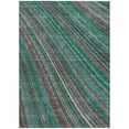 thumbnail image 2 of Addison Rugs Chantille Indoor/Outdoor Transitional Stripes Emerald Washable Rectangle Rug, 9' x 12', 2 of 6