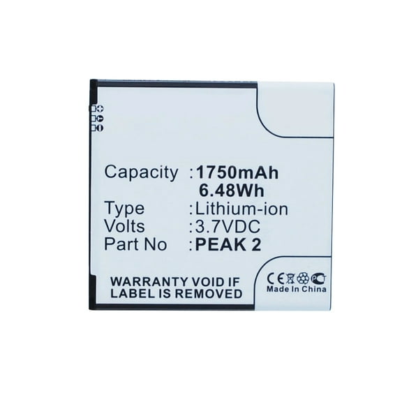 Batteries N Accessories BNA-WB-L3697 Cell Phone Battery - Li-Ion, 3.7V, 1750 mAh, Ultra High Capacity Battery - Replacement for Wiko CinkPeax2 Battery