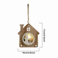 thumbnail image 3 of Xihbxyly Ofertas Del Prime Day Adorno Navideño de Madera Recortada para Colgar En La Pared., 3 of 3