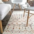 thumbnail image 3 of nuLOOM Moroccan Blythe Light Multi 4' x 6' Transitional Oval Rug, 3 of 7