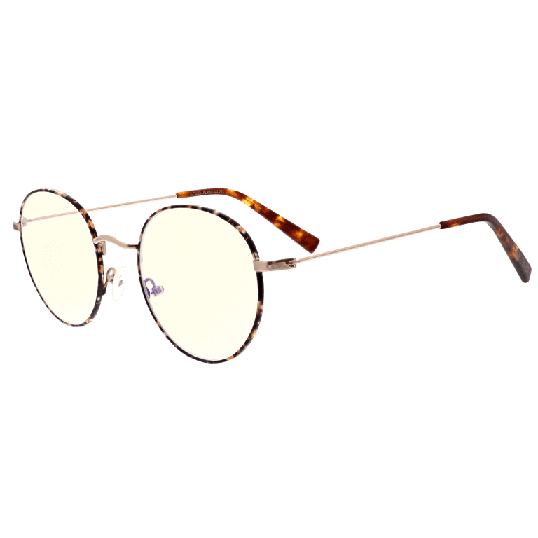 Lot of 4 Flower Blue Light Blocking Reader Glasses Computer Gold Round Frame Lot of 4 Flower Blue Light Blocking Reader Glasses Computer  main image 3