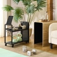 thumbnail image 3 of Sidekick Sport Equipment Rolling Rack, Oak, 3 of 22