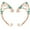 Green, variant on HONMEET 2pcs Women Ear Non Piercing Vintage Metal Wrap Jewelry Accessory for Costume Cosplay Party