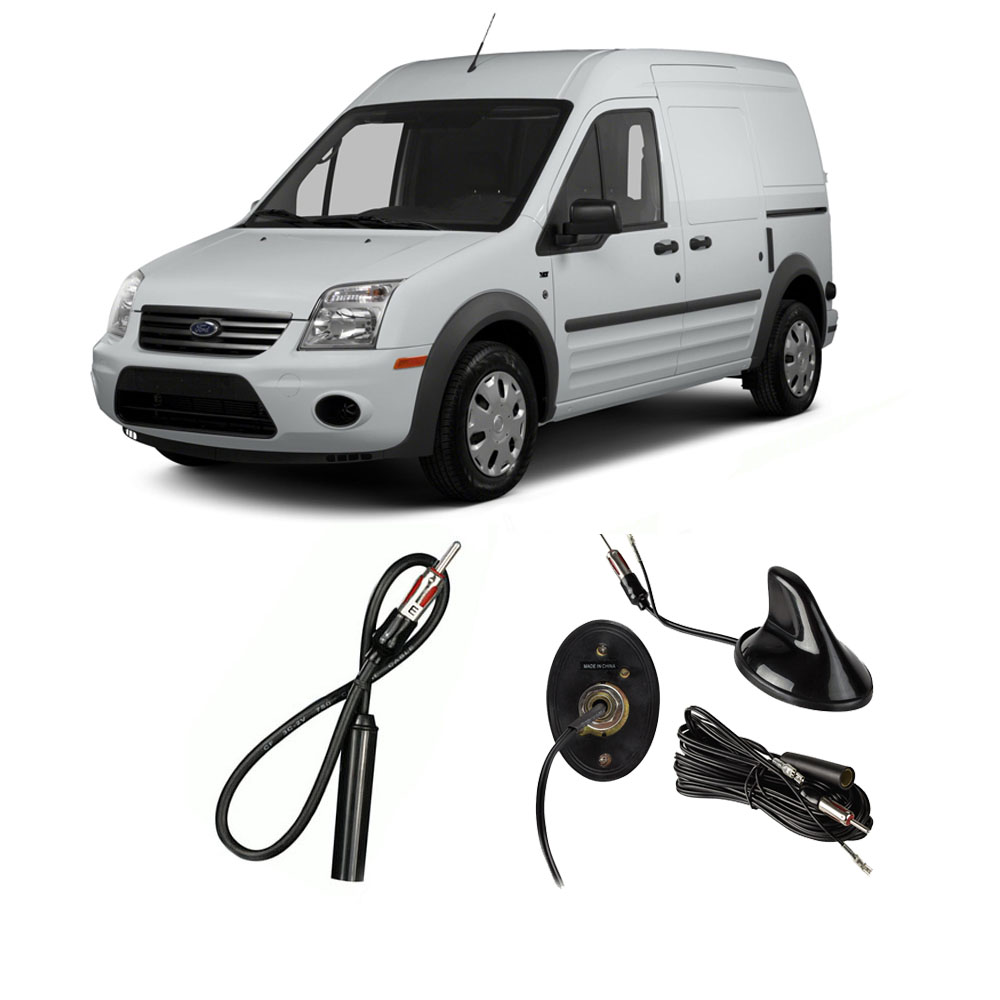Aluminum Antenna Replacement For Ford Transit 2013-2024 - Short Antenna For Transit 150 & 250 Models