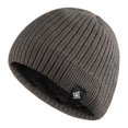 thumbnail image 4 of Autumn/Winter Fleece Thick Knitted Thermal Blend Hat, 4 of 5