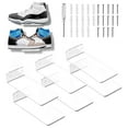 thumbnail image 1 of 2 Pack Floating Shoe Display,Shelves Wall Mount Levitating Shoe Display Stand for Sneaker Collection or Shoes Box, 1 of 5