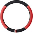 thumbnail image 4 of Universal Fit Car Steering Wheel Cover Microfiber Leather Fit Cars, Trucks, SUVs And Vans, 4 of 8
