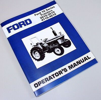 NEW HOLLAND SPERRY S-12 S-14 S-16 GARDEN TRACTOR OPERATORS OWNERS MANUAL FORD 