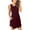 Solid Color, variant on Pisexur Womens Dresses Fashion V Neck Sleeveless Mini Dress Casual Tunic Swing Sundress Basic Solid Color Summer Dresses Fashion High Waist Beach Dress with Pockets