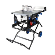 Delta 36-6023 Portable 10 Inch Table Saw with 32.5 Inch Rip Capacity and Folding Stand