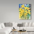thumbnail image 3 of Trademark Fine Art 'Daffodil Delight' Canvas Art by Annelein Beukenkamp, 3 of 3