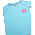 thumbnail image 2 of Real Love Girls' Rash Guard Shirt - 2 Pack Quick Dry Short Sleeve Swim Shirts (Sizes: 2T-16), 2 of 7