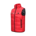 thumbnail image 5 of SELONE Heated Vests for Men Women 1 Control 4 Heating Zones Fleece Jacket Sleeveless Soild Casual Coat Plus Size, 5 of 7
