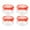 B, variant on Glass Containers for Food Storage with Lids Glass Soup Containers with Lids Coffee Container Freezer Organization 100 Glasses 4Pcs Mini Square Seasoning Bottle Transparent Seasoning Storage Bottle
