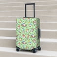 thumbnail image 3 of Wukai Spring Gnomes Elastic Luggage Cover: Personalized Protection for Your Suitcase - Fits 19~29-inch, Washable & Durable Travel Companion-X-Large, 3 of 8