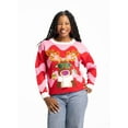 thumbnail image 4 of Jollidays x Glitter and Lazers Women's Make it Rein Sweater, Sizes S -5X, 4 of 12