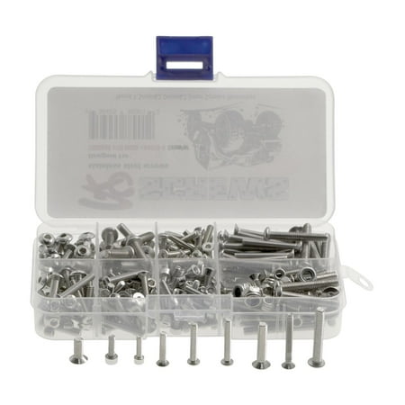 

176PCS RC Screws Repair Tool Hardware Repair Nut for SCX24 AXI00002 AXI00001 AXI90081 RC Crawler Car Spare Parts