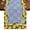 Blue, variant on Blue Yellow Lemon Burlap Cotton Table Runner 13x36 Inches Short, Summer Country Fruits Italian Style Farmhouse Table Runners, Outdoor Dining Table Decor for Baby Shower/Party/Wedding