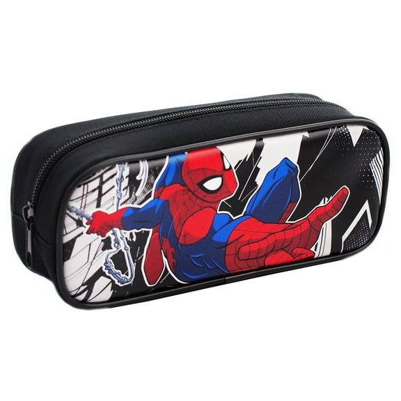 Spiderman Black Pencil Case
