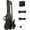 Black, variant on GLARRY Electric Bass Guitar 4 Strings Buring Fire Style Single Coil - Split Single Coil Pickups for Beginner Adults Right Hand w/ 20W Amp, Bag, Strap and Cord (Black)