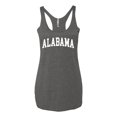 thumbnail image 2 of Wild Bobby State of Alabama College Style Women Tri-Blend Racerback Tank Top, 2 of 6