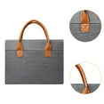 thumbnail image 6 of Abbraccia Briefcase for Men Women Business Lightweight Laptop Bag for Work Trips Commuting 34x26x4 cm Gray, 6 of 10