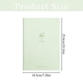 thumbnail image 3 of Light Green Pastel Lined Notebook 7.28 x 10.16 Inches, Tea Pattern Softcover Writing Journal, Single Bulk Stationery Notebook for Office Memos, Travel Journaling & Daily Schedule Tracking, 3 of 8