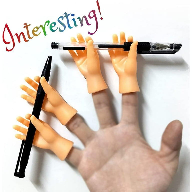 Tiny Hands Little Finger Hands – Pack of 12, 6 Left & 6 Right - Finger  Puppets for Hands – Small Hand Prop Accessories for Puppet Show– Mini Prank
