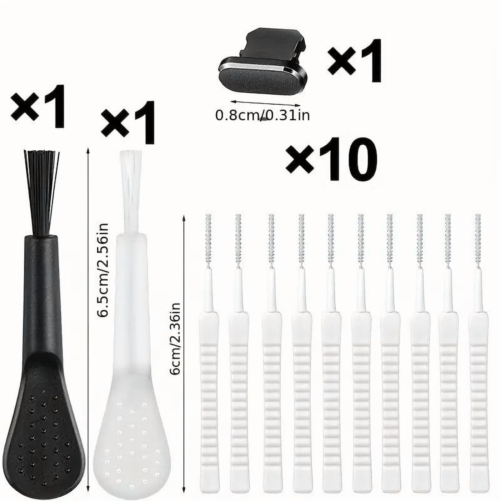 Leodye 13PCS Phone Cleaning Kit Professional Phone Port Cleaning Brush Set Multifunctional Tool for Phone Charger Hole and Device Cleaning