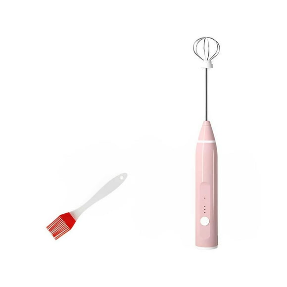 Advancent Batidor de huevos eléctrico Batidor de leche de mano Batidor de huevos Herramienta para revolver Galletas Postre Mezclador de bricolaje para Cocina y Comedor Rosa Advancent HA078135-02