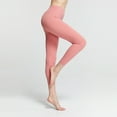 thumbnail image 3 of Womens Leggings Soild High Waisted Leggings Running Pilates Workout Soft Pants Sizes S, 3 of 7