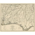 thumbnail image 3 of Callahan 17x15 Black Modern Framed Museum Art Print Titled - Military Departments of Cumberland - Callahan 1863, 3 of 5