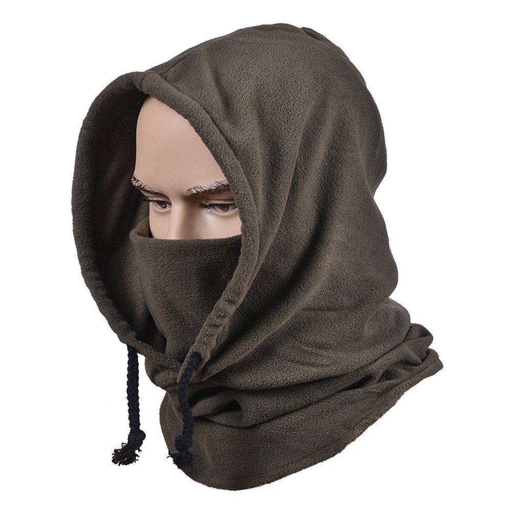 Polar Fleece Balaclava Face Cover and Neck Warmer for Winter Sports