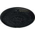 thumbnail image 3 of Ekena Millwork 26 1/4"OD x 3 1/4"P Athens Ceiling Medallion (Fits Canopies up to 3 5/8"), Hand-Painted Steel Gray, 3 of 5