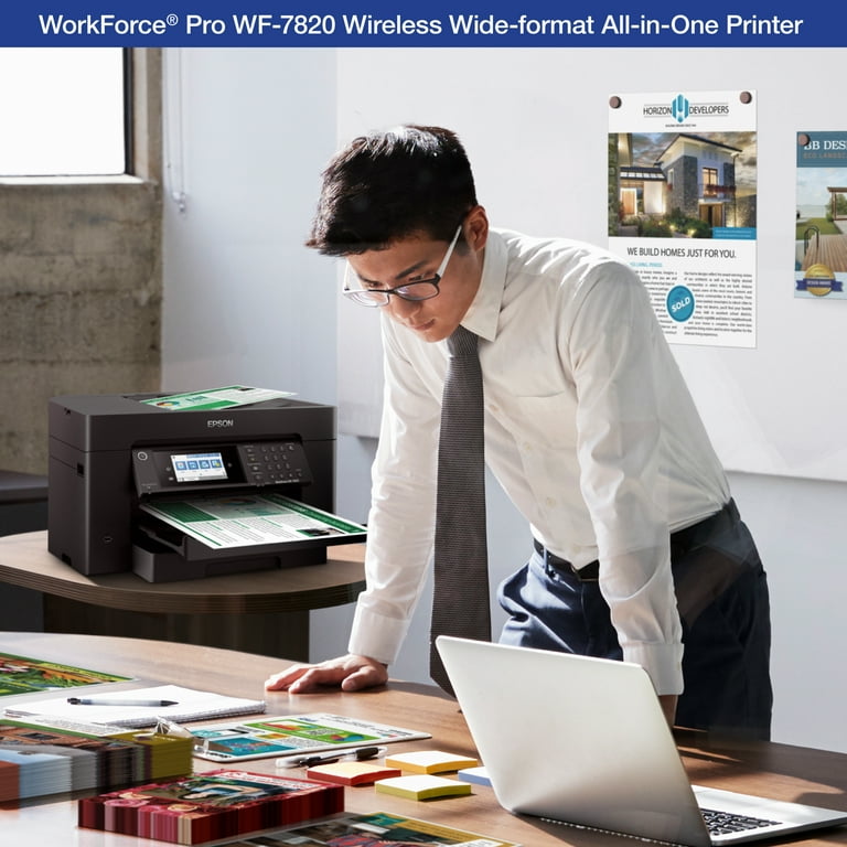 Epson WorkForce Pro WF-7820 Wireless All-in-One Scanner