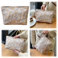 thumbnail image 2 of Bolso Mano Maquillaje Floral Aseo Vintage Gran Capacidad para Mujer, 2 of 9