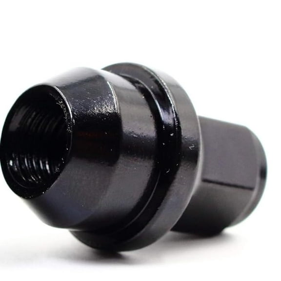 CWA Compatible with Compatible with Ford F-150 2015-2024 OEM Replacement Solid Black Lug Nuts 14x1.5 | 1Grade 12.9 Studs Set of 2