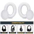 thumbnail image 5 of Replacement Ear Pads for QC35 & QC35ii Headphones - Comfortable Adaptive Memory Foam and Extra Durable - Fits QuietComfort 35 & 35ii / SoundLink 1&2 AE (White), 5 of 6
