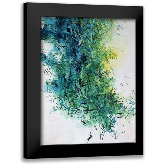Edmunds, Sydney 12x14 Black Modern Framed Museum Art Print Titled - To the Point I