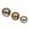 thumbnail image 3 of A&B Home Textured Aluminum Deco Balls - Set of 3 - Bronze/Gold/Silver, 3 of 4