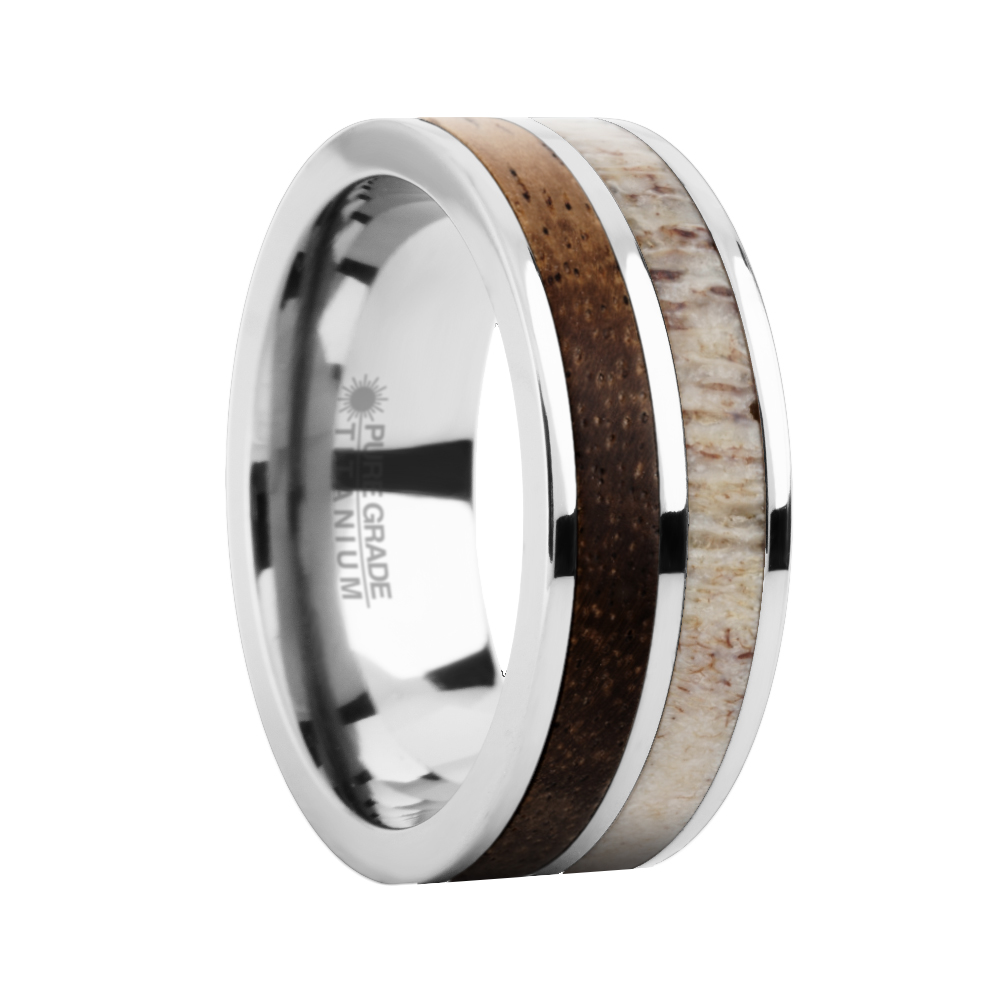 DEER ANTLER RING size 8.5