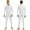 White, variant on Aiihoo Men's Mock Neck Long Sleeves Zentai Unitard Skin-Tight Leotard Bodysuit Dancewear Black Large
