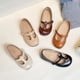thumbnail image 2 of Zapatos de cuero pequeños de otoño para niños, zapatos de princesa con punta redonda y suela blanda, zapatos de moda para niñas, 2 of 2