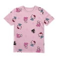 thumbnail image 2 of Playera Casual Hello Kitty & Friends/ My Melody para Niña Manga Corta Rosa Talla 12, 2 of 6