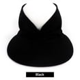thumbnail image 1 of Sombreros para el sol, sombrero de verano unisex, gorra con visera para exteriores con protección UV, gorra de playa, gorra vacía, gorra plegable para mujer, gorra deportiva con visera para, 1 of 5