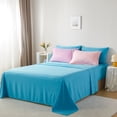 thumbnail image 5 of Davulos Girls Comforter Set Twin Size 5 Pieces Bed in a Bag,Rainbow Ombre Bedding Collections Microfiber Comforter Set with Sheet for Teen Women, 5 of 8