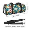 thumbnail image 4 of XMXT Unisex Large Sports Tote Gym Bag for Women, Moroccan Style Geometric Print Weekenders Bags Travel Bag, 4 of 8