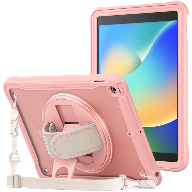 Funda Resistente ProCase para iPad 10.2" 7ª/8ª/9ª Generación Rosa
